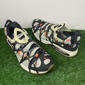Men's Nike Air Kukini Casual Lifestyle Gray Black Orange Shoe DX8004-001 Sz 10.5